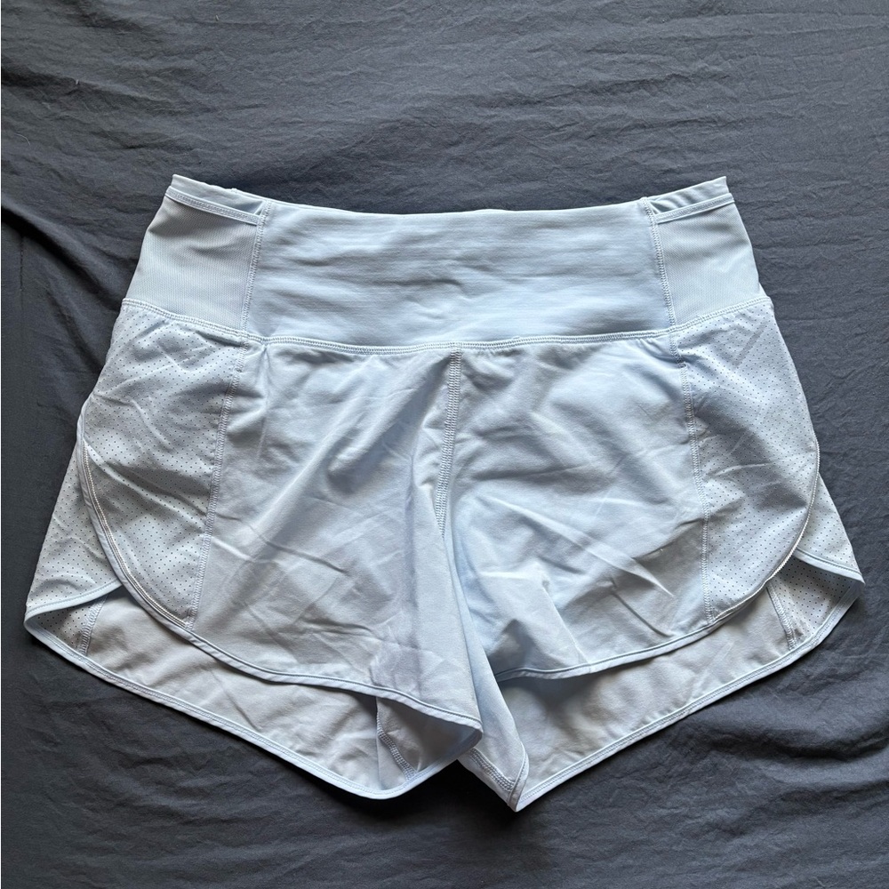 Lululemon light blue shorts